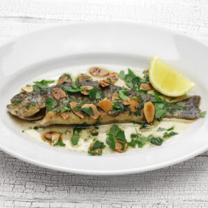 trout meuniere amandine